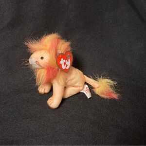 💫 Vintage 2000 Bushy The Lion Ty McDonald’s Happy Meal Teanie Beanie Baby